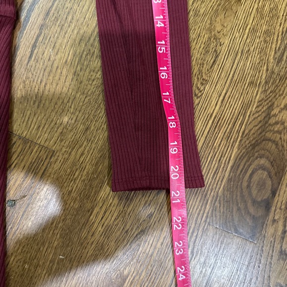 Reformation Annabella Ribbed Knit Long Sleeve Mini Dress Tie Front Size  Large - Picture 12 of 12